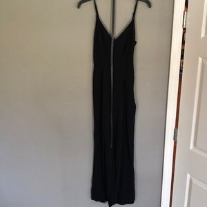 Forever 21, S, black jumpsuit w/belt